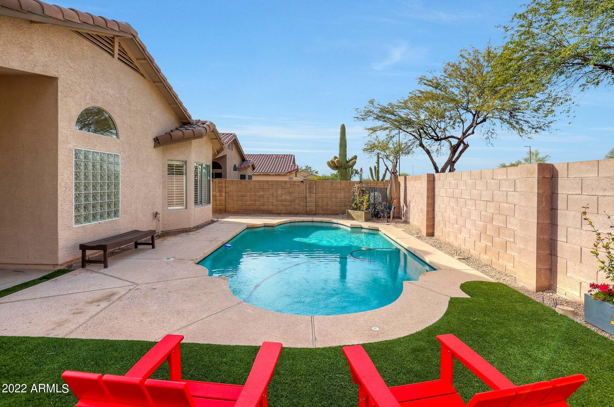 4316 East Rowel Road Phoenix, AZ 85050 - Photo 33 of 40 a view of outdoor space yard and garage