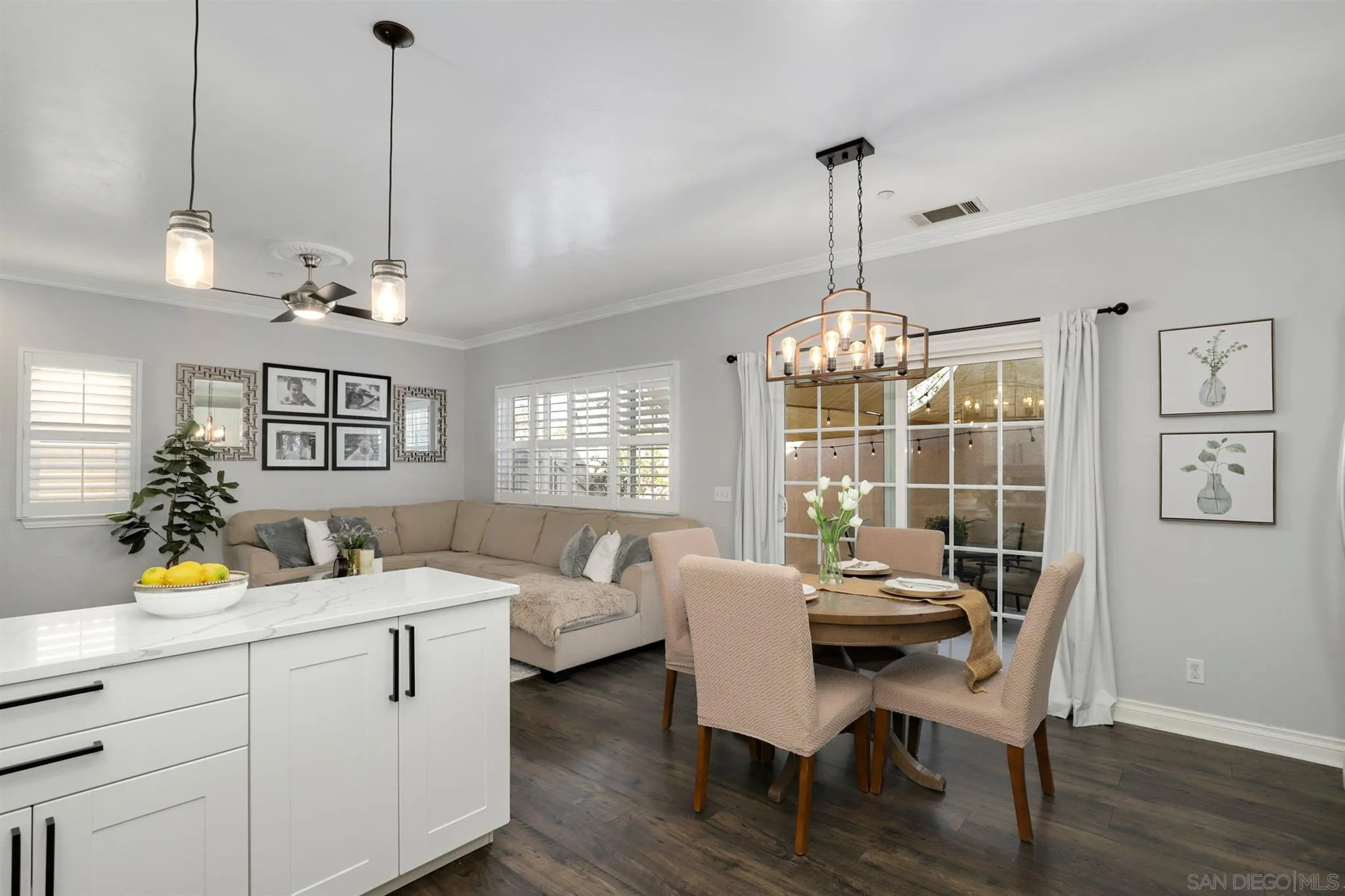 7949 Winter View Court El Cajon, CA 92021 - Photo 5 of 27 a view of a dining room with furniture window and wooden floor