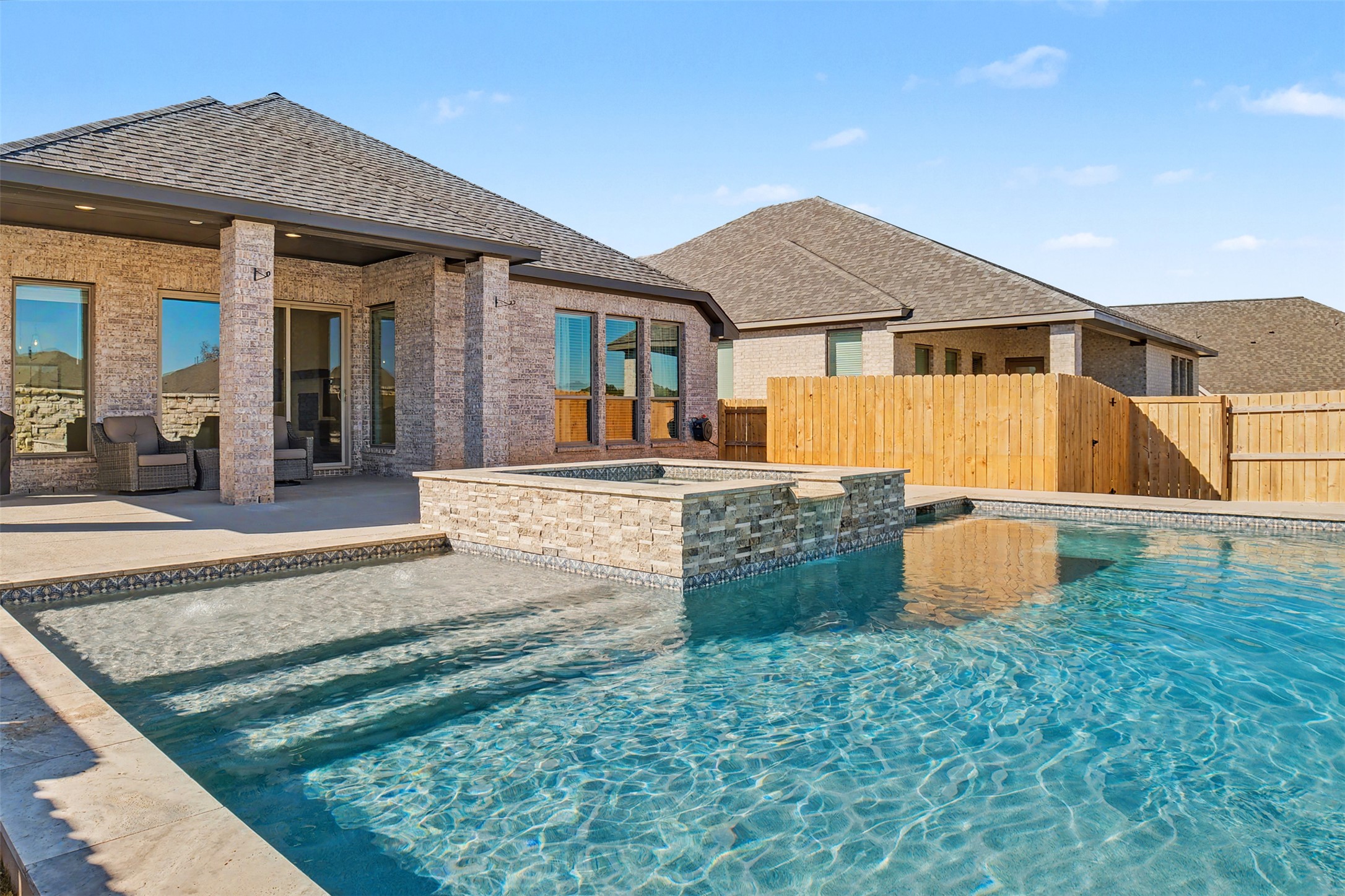 186 Prickly Poppy Loop Kyle, TX 78640 - Photo 31 of 40 front view of a house with a yard