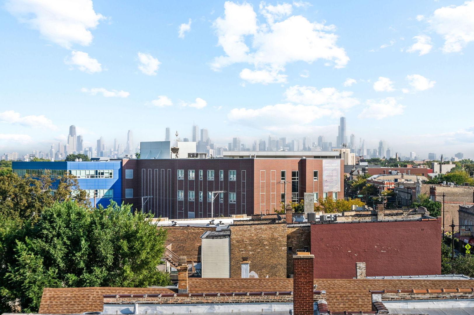 3101 North Ridgeway Avenue, Unit 2E Chicago, IL 60618 - Photo 17 of 18 a view of a city with tall buildings