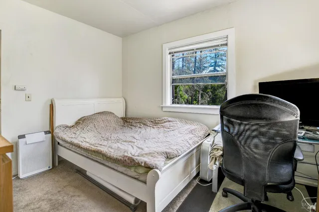a view of balcony with furniture