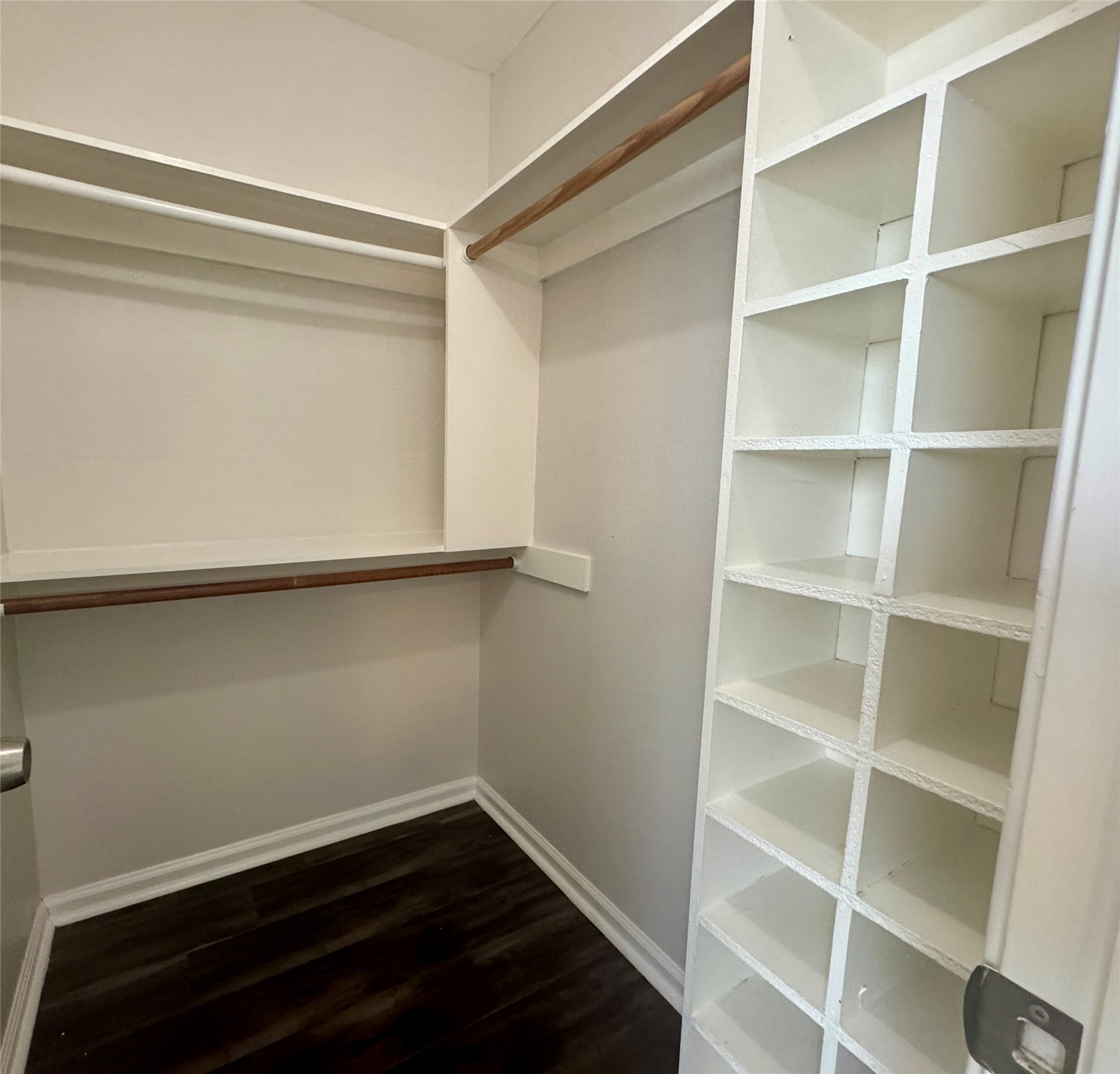 7315 Lunar Drive Austin, TX 78745 - Photo 11 of 17 a view of an empty walk in closet