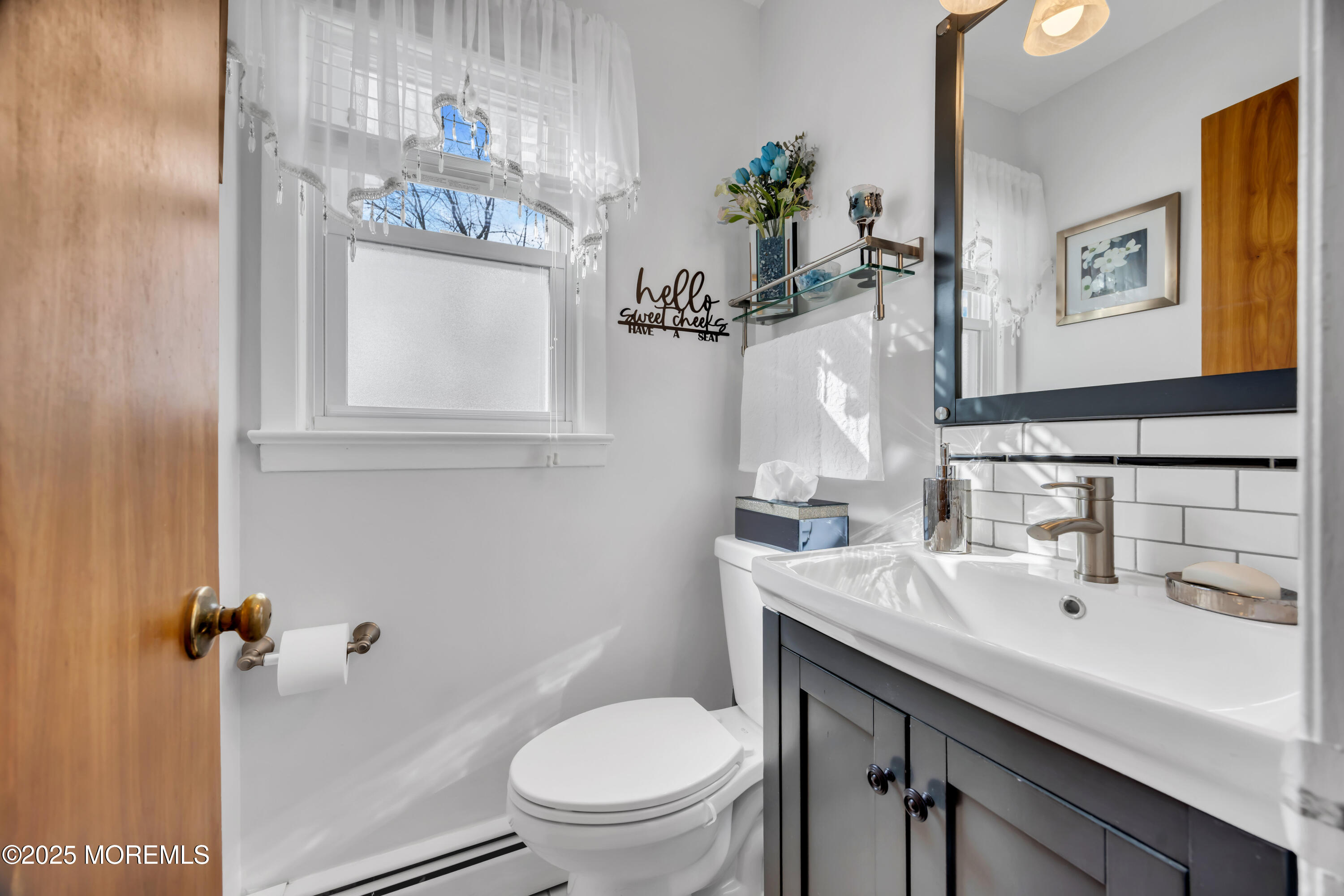 308 Green Tree Road Brick, NJ 08724 - Photo 19 of 58 a bathroom with a sink vanity granite and toilet