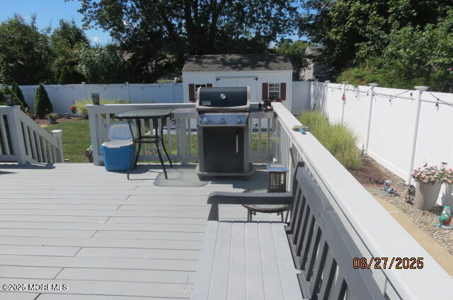308 Green Tree Road Brick, NJ 08724 - Photo 53 of 58 a balcony with furniture and a potted plant