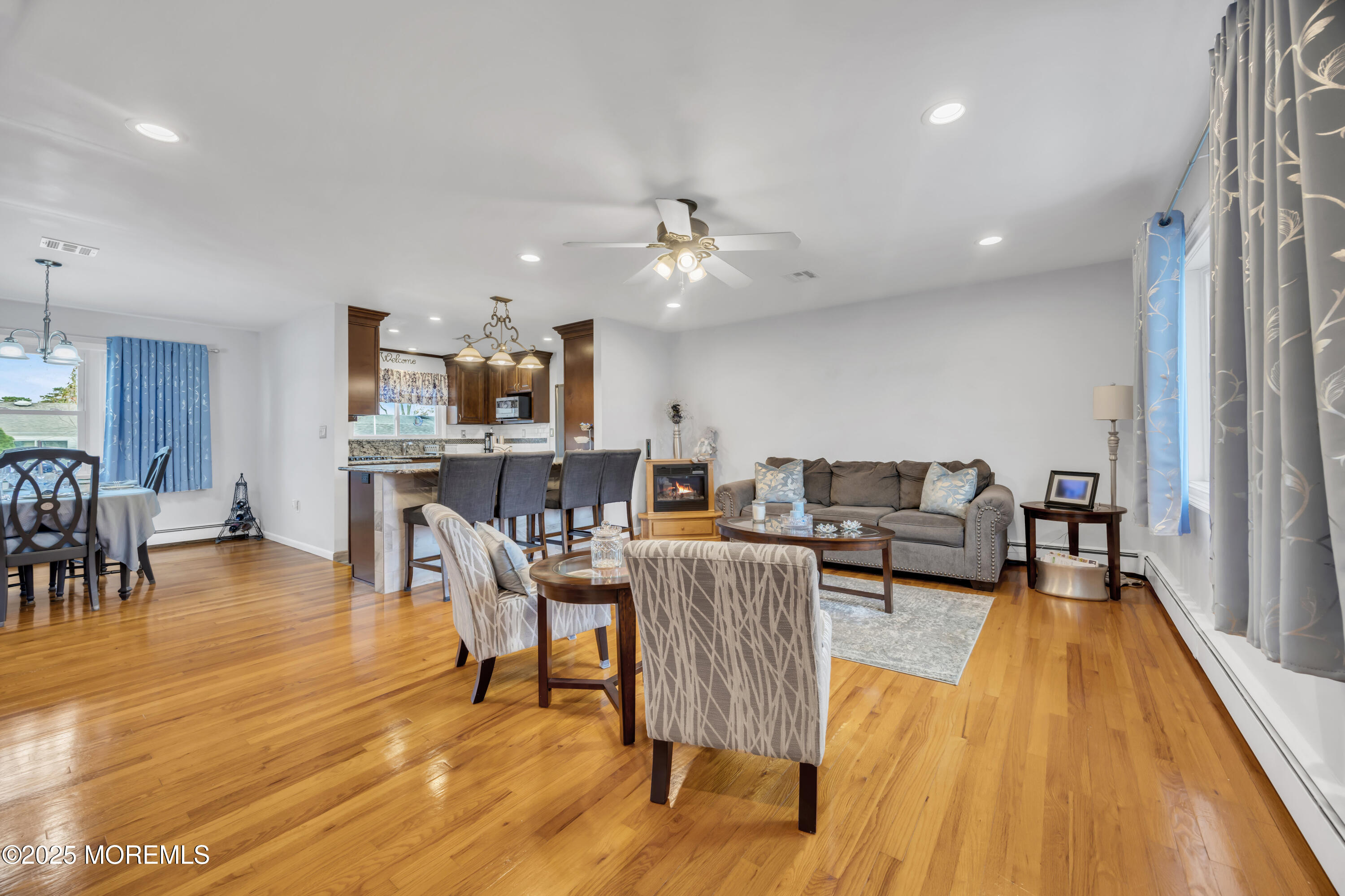 308 Green Tree Road Brick, NJ 08724 - Photo 6 of 58 a living room with furniture and kitchen view