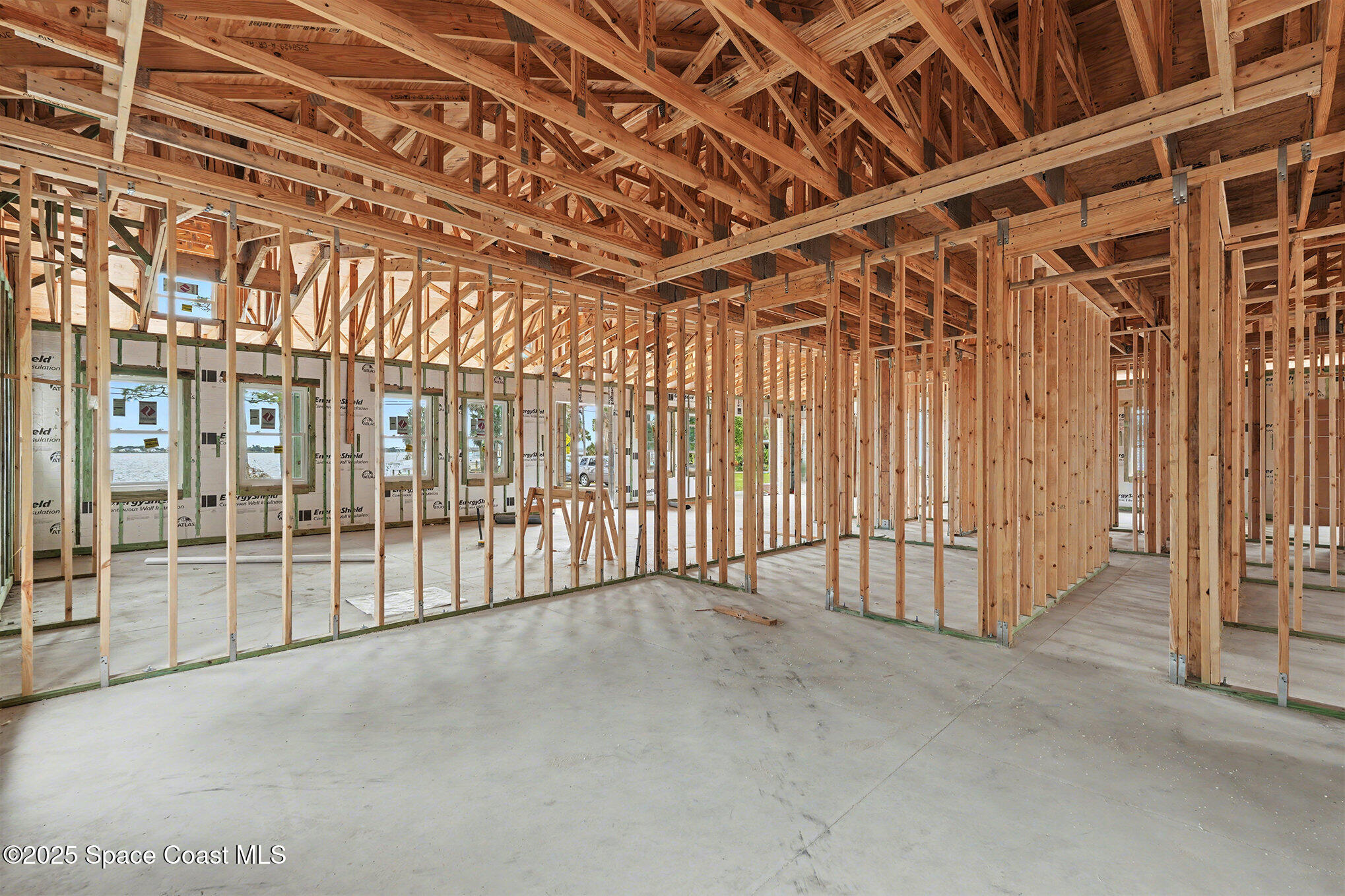 1863 Rockledge Drive Rockledge, FL 32955 - Photo 26 of 57 a view of an empty room with wooden walls