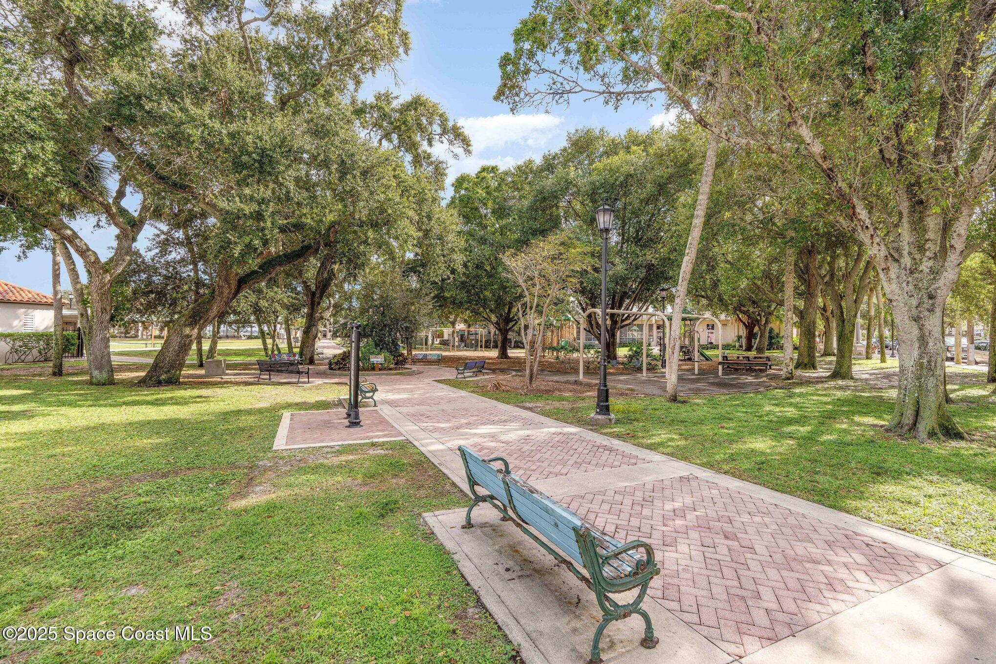 1863 Rockledge Drive Rockledge, FL 32955 - Photo 30 of 43 a park view with large trees