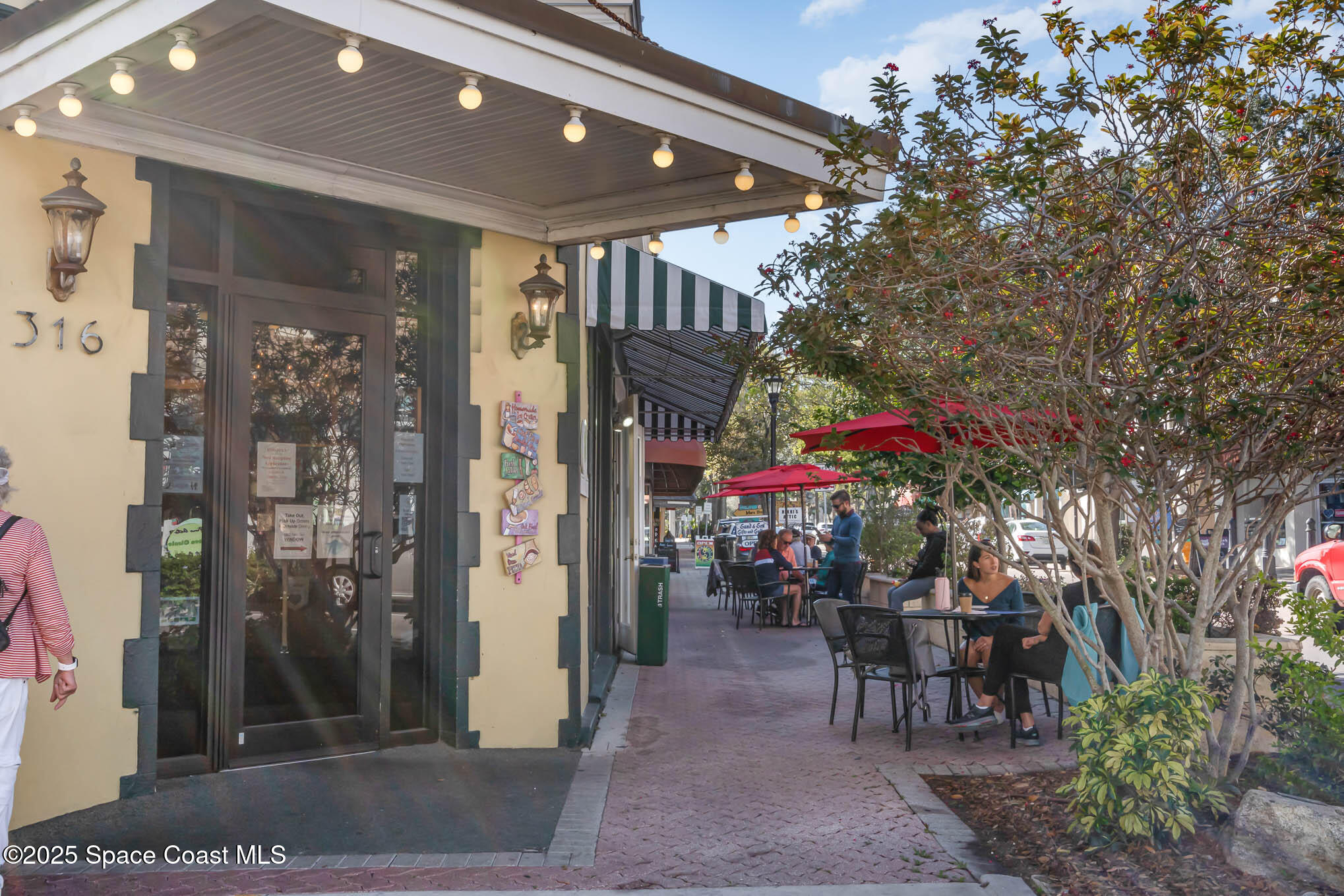 1863 Rockledge Drive Rockledge, FL 32955 - Photo 35 of 43 a view of outdoor dining space with a patio