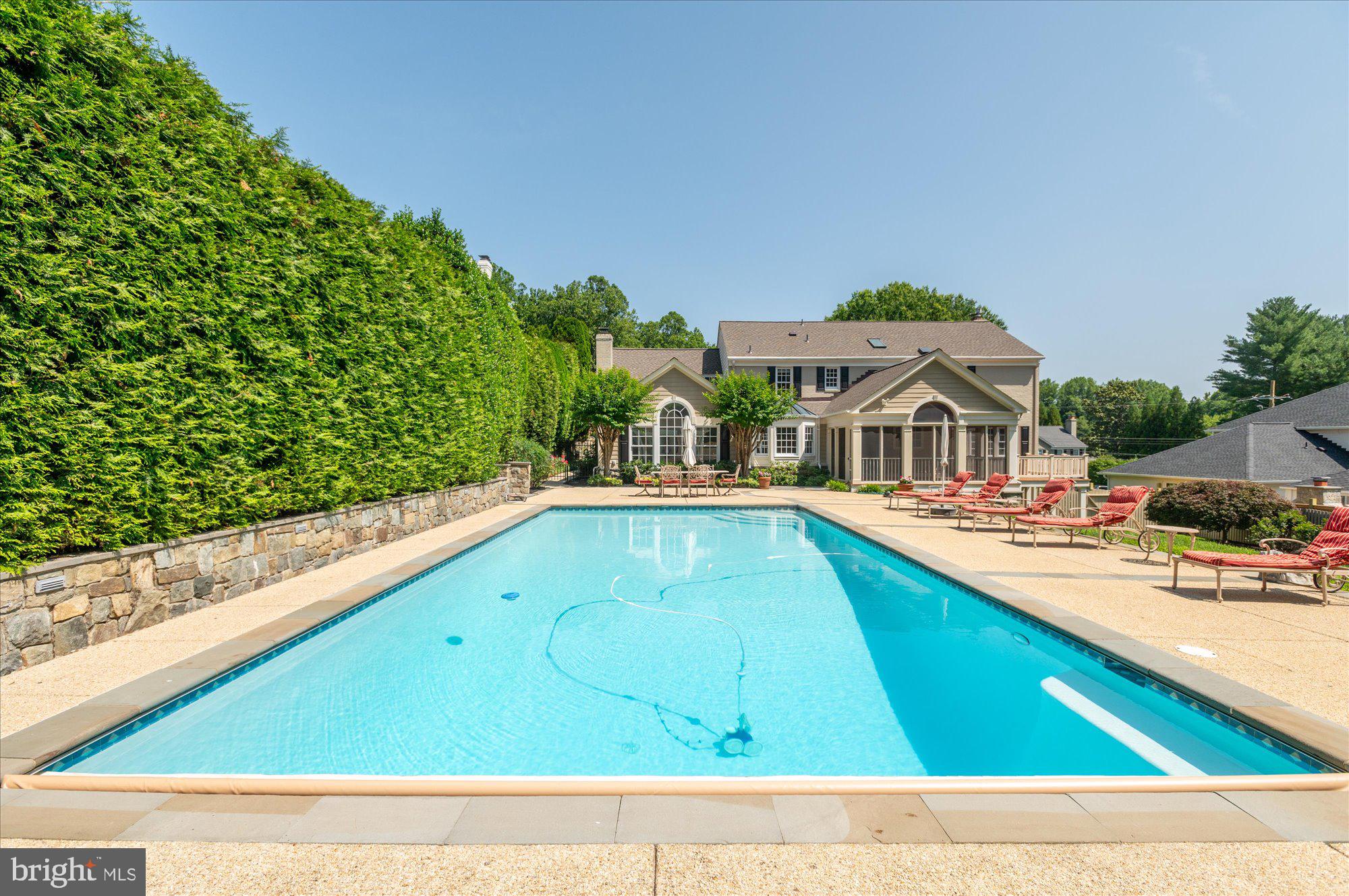 10019 Kendale Road Potomac, MD 20854 - Photo 6 of 64 20 X 44 ft. Pool with brand new auto cover.