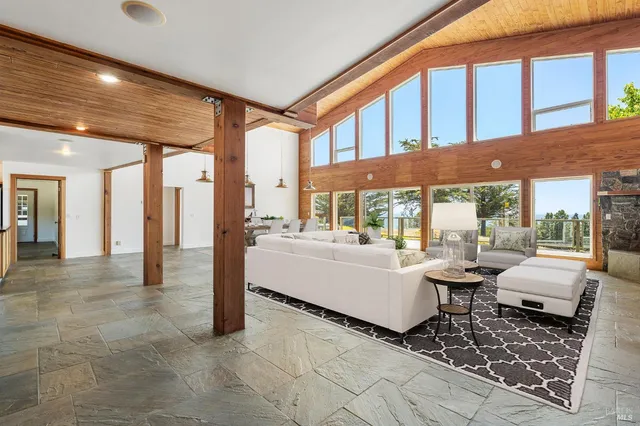 a view of a house with a swimming pool