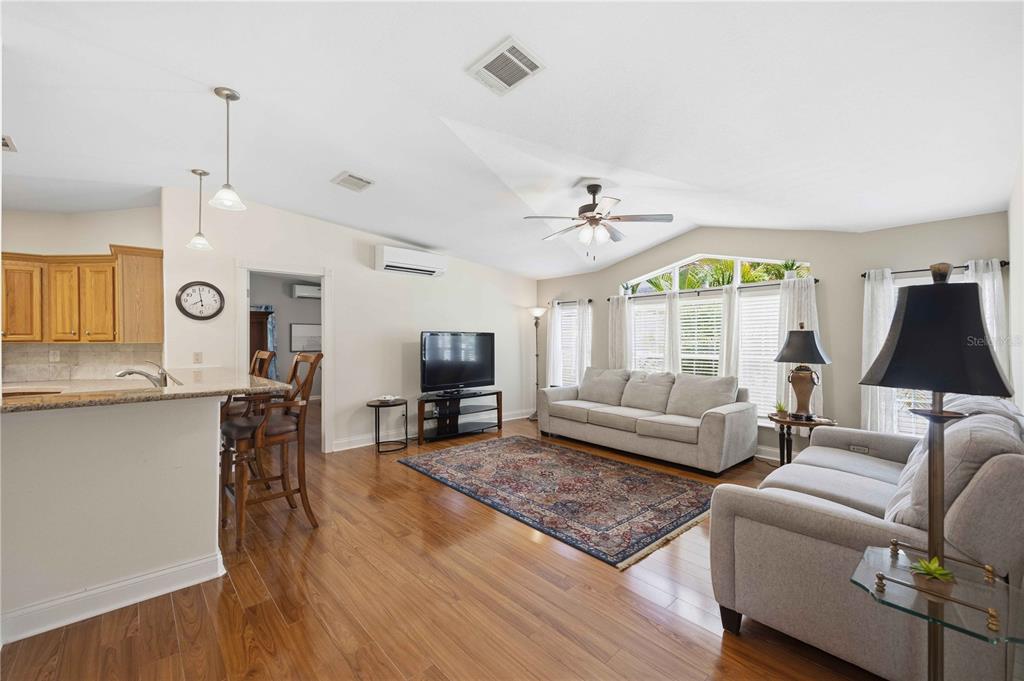 18 Emden Circle Punta Gorda, FL 33950 - Photo 14 of 61 a living room with furniture and a flat screen tv