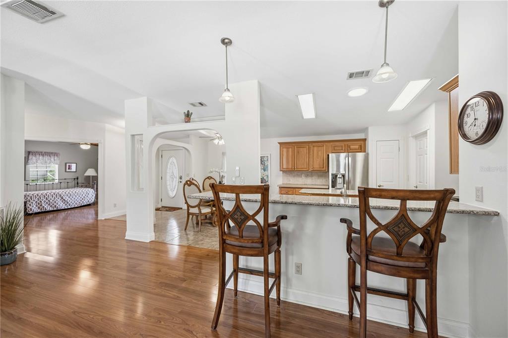 18 Emden Circle Punta Gorda, FL 33950 - Photo 18 of 61 a view of a dining room with furniture and wooden floor