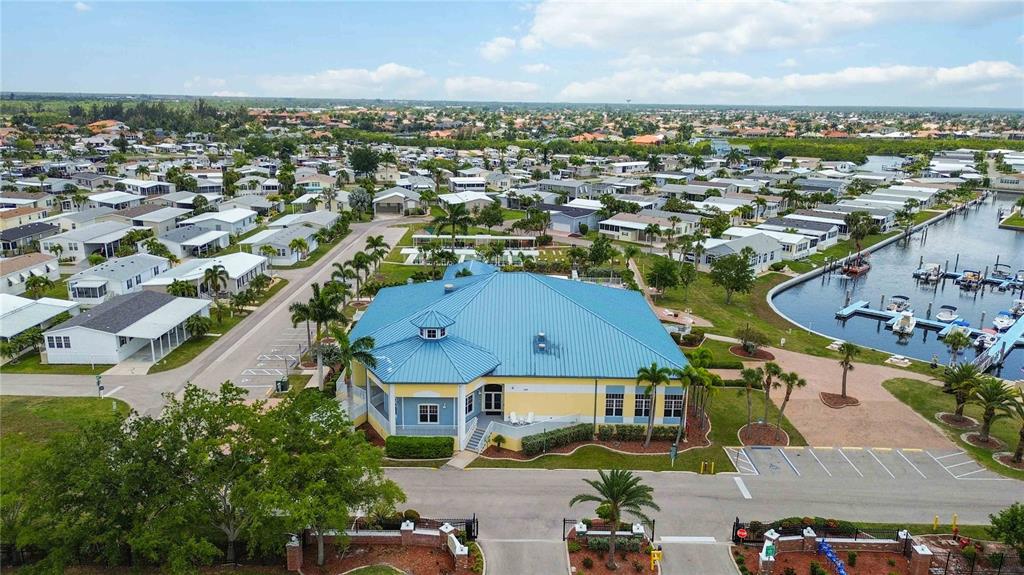 18 Emden Circle Punta Gorda, FL 33950 - Photo 43 of 61 an aerial view of residential houses with outdoor space and parking