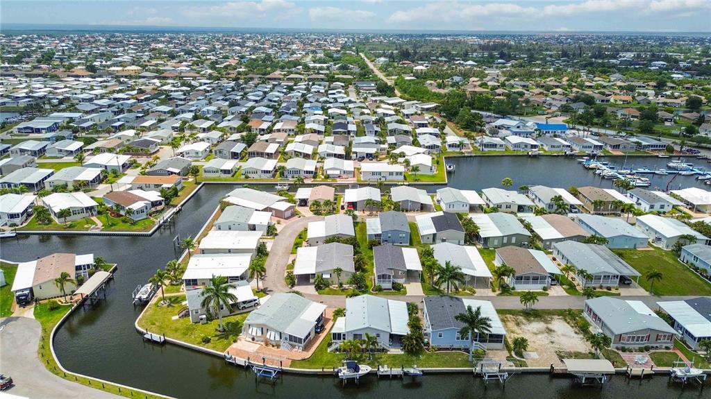 18 Emden Circle Punta Gorda, FL 33950 - Photo 58 of 61 an aerial view of residential houses with outdoor space