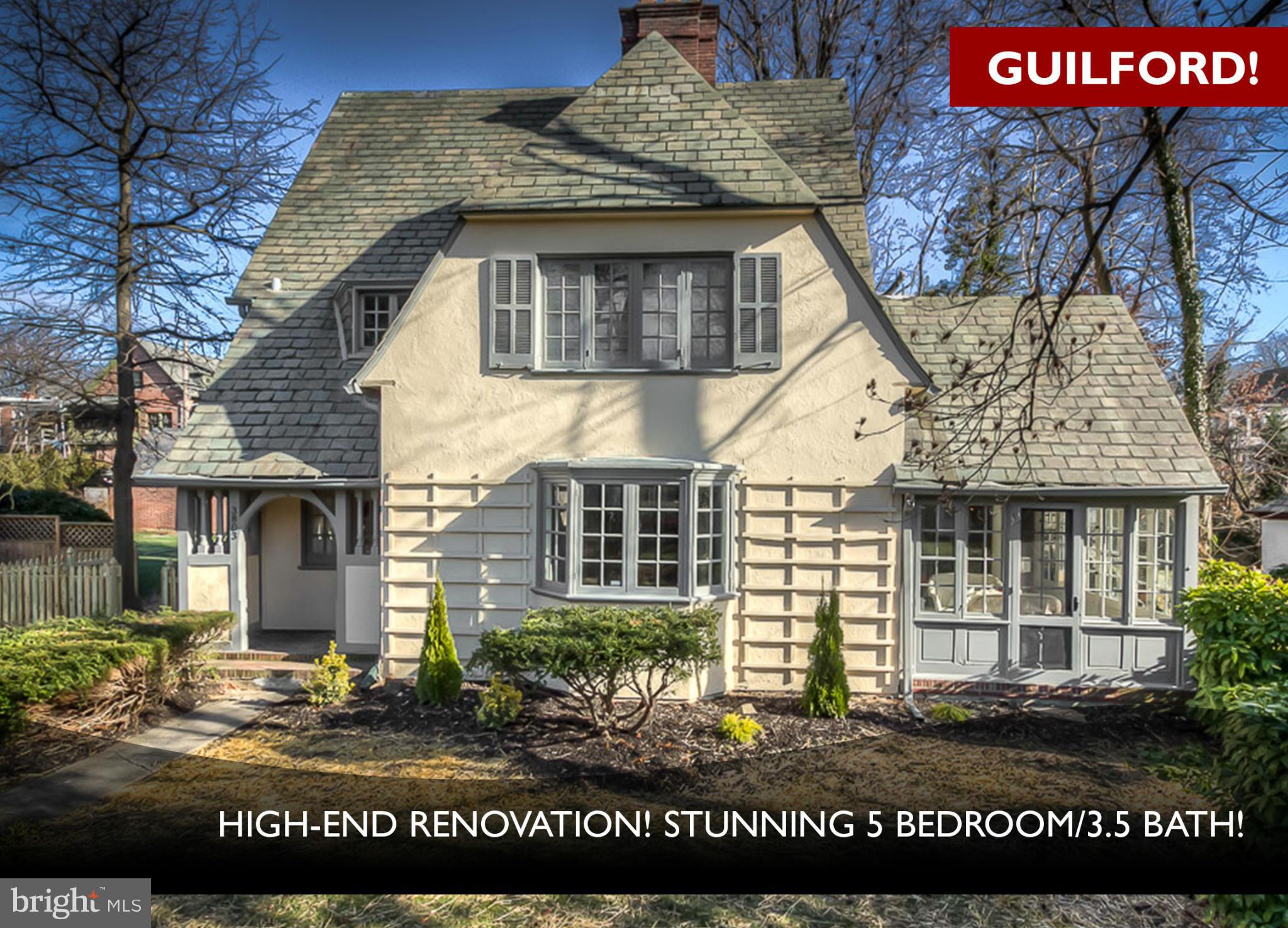 3803 Juniper Road Baltimore, MD 21218 - Photo 1 of 30 Stunning 5BR/3.5 Bath Renovation in Guilford!