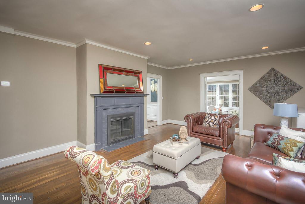 3803 Juniper Road Baltimore, MD 21218 - Photo 12 of 30 Spacious Living Room with Fireplace!