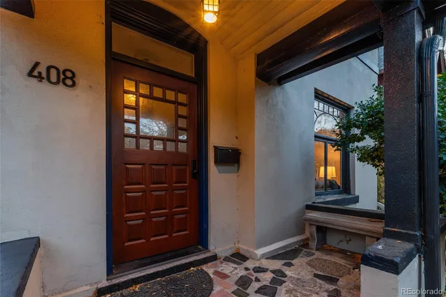 a room that has a bed and a window