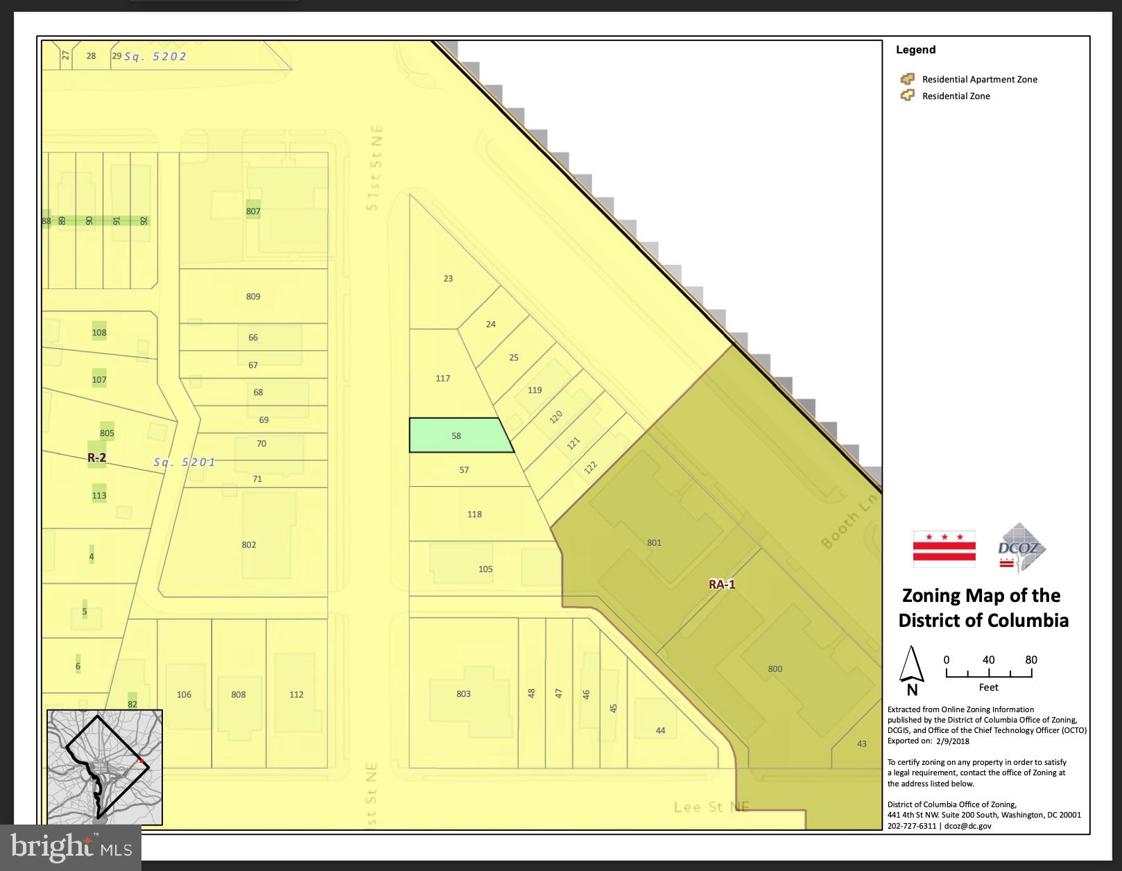 51st Street Northeast Washington, DC 20019 - Photo 7 of 7 a view of a building from the background
