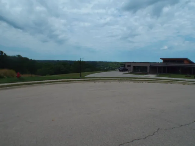 a view of a terrace with a yard