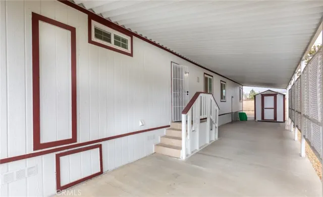 a view of a house with a street