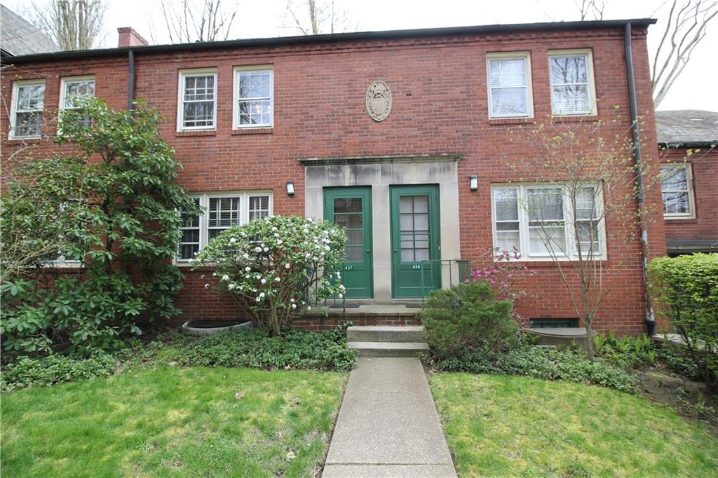437 Olympia Road Pittsburgh, PA 15211 - Photo 1 of 23 Front view of 437 Olympia with a fragrant flowering shrub.