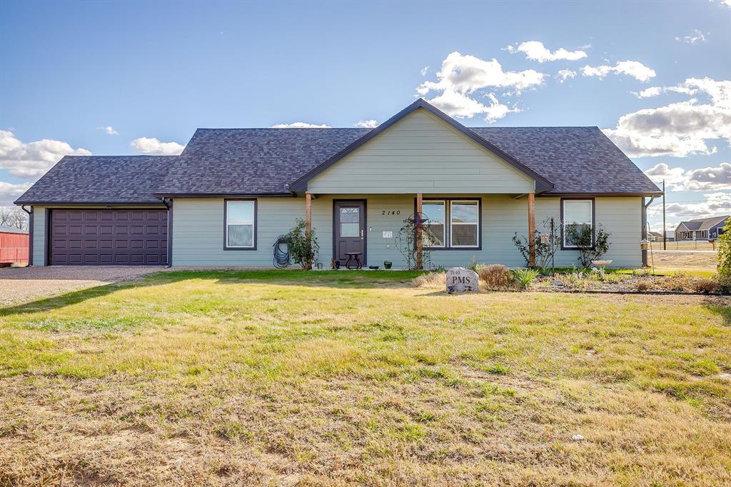 2140 Brown Loop Poolville, TX 76487 - Photo 1 of 38 a house view with swimming pool and a yard