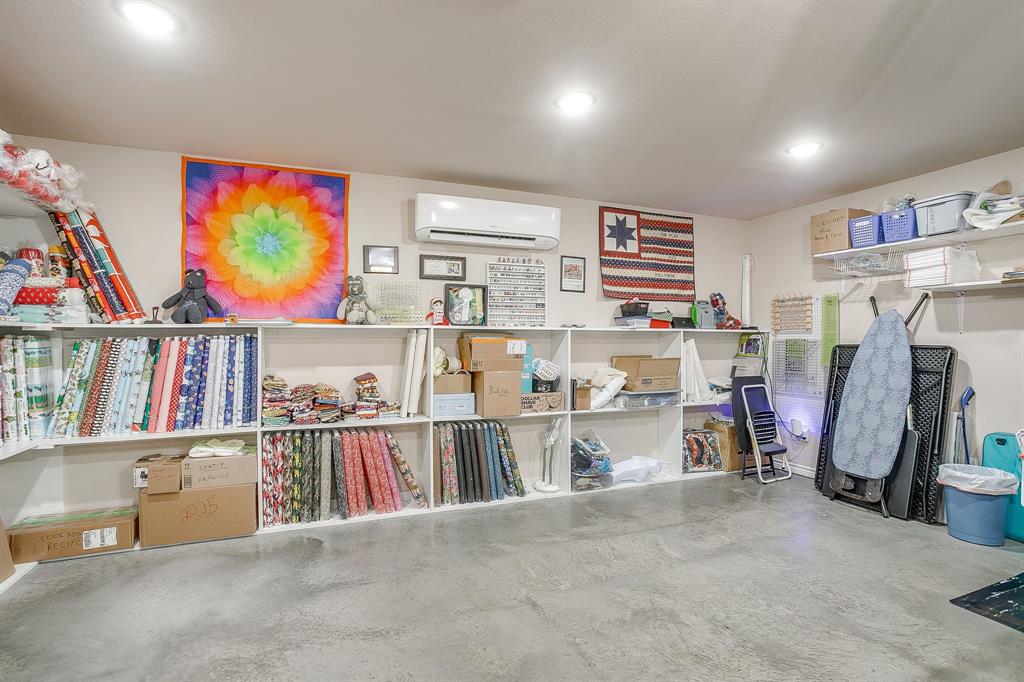 2140 Brown Loop Poolville, TX 76487 - Photo 38 of 38 a view of a kitchen with fridge and workspace