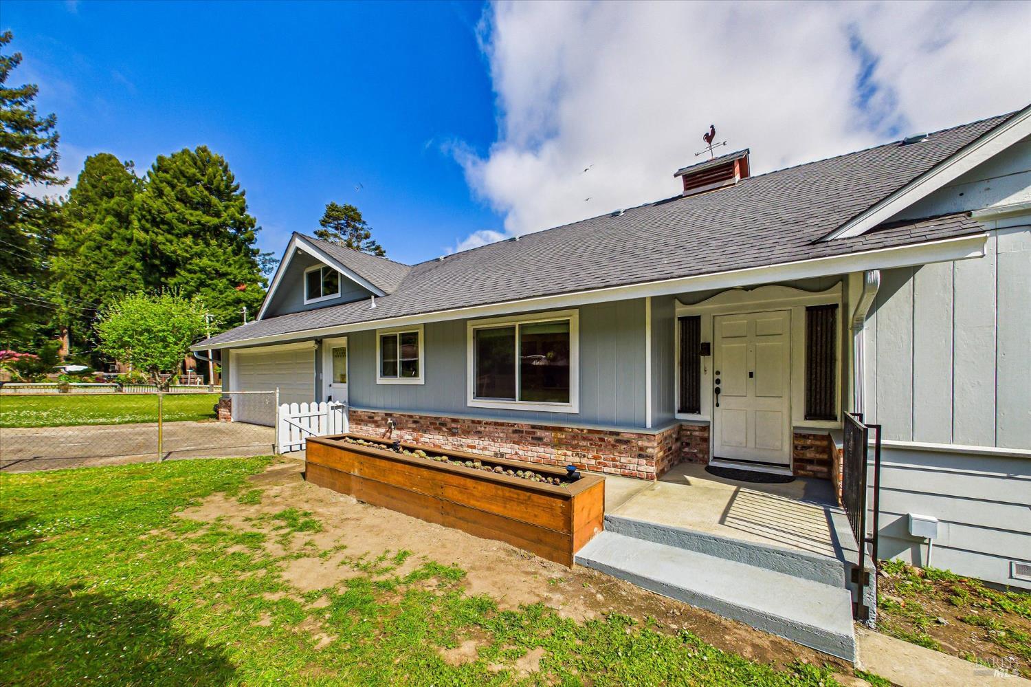 305 Belleview Avenue Rio Dell, CA 95562 - Photo 12 of 76 a view of a house with backyard porch and sitting area