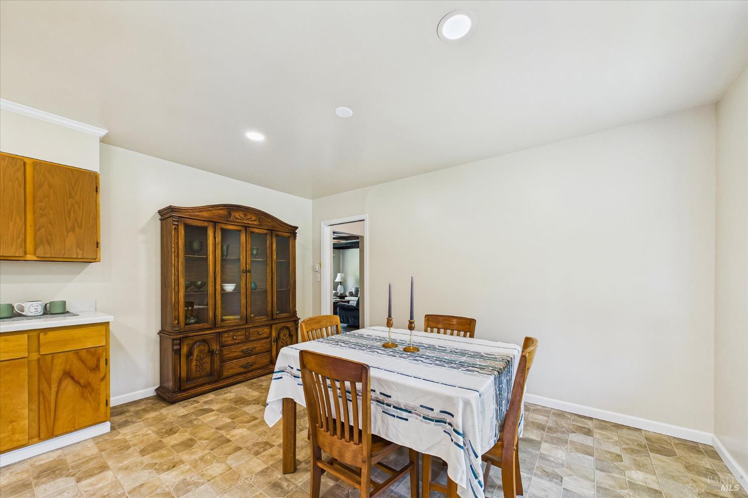 305 Belleview Avenue Rio Dell, CA 95562 - Photo 23 of 76 a dining room with furniture and wooden floor