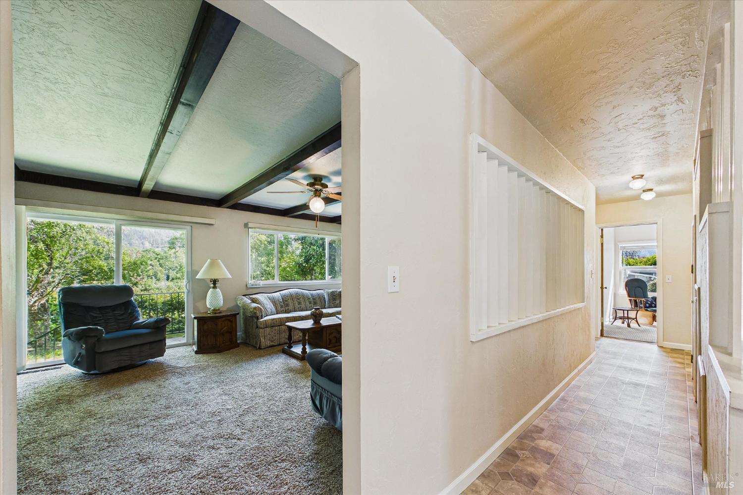 305 Belleview Avenue Rio Dell, CA 95562 - Photo 41 of 76 a view interior of livingroom with furniture hardwood floor and a large window
