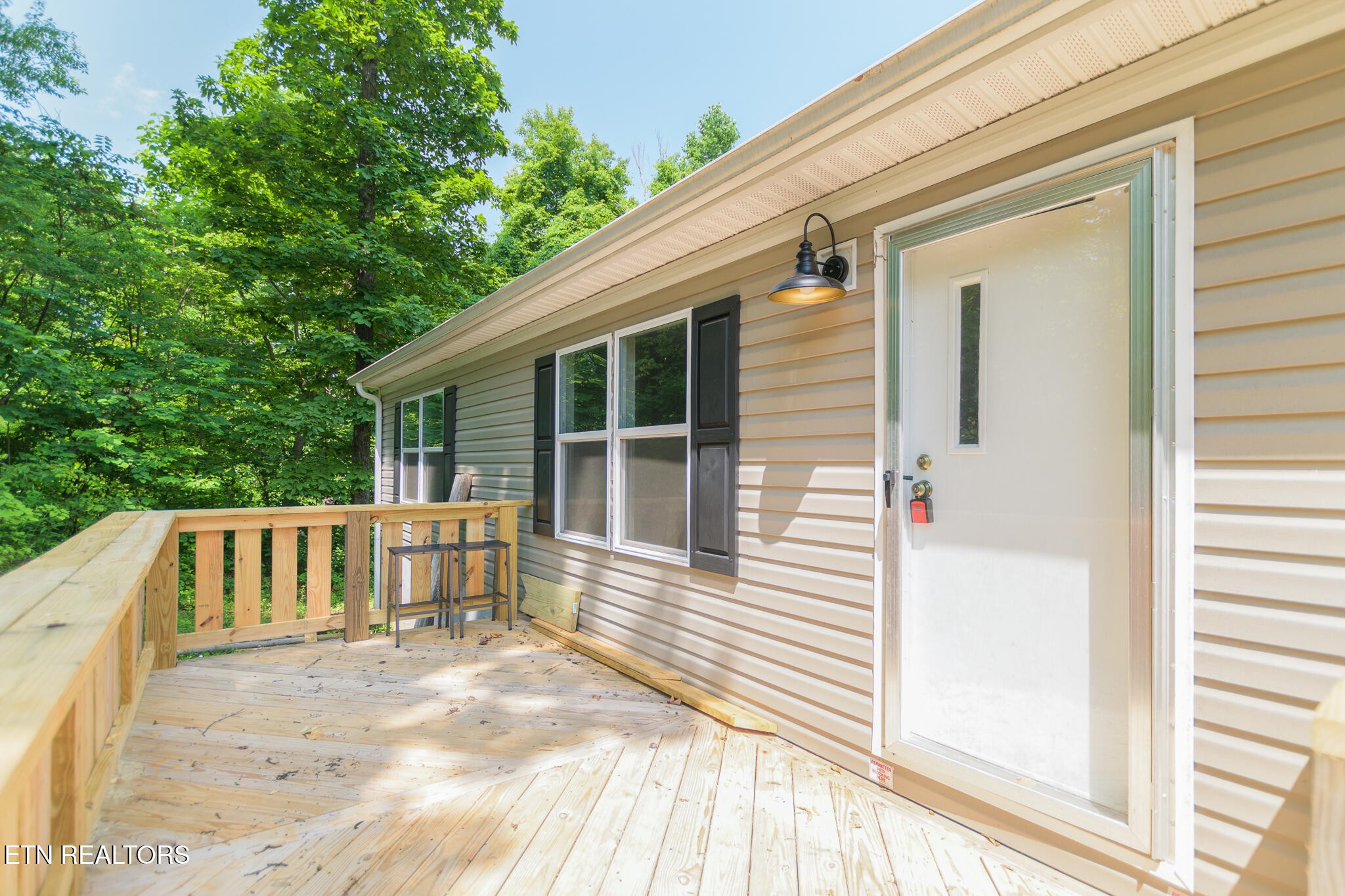 a view of a house with a balcony