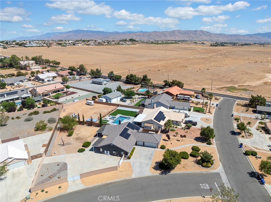 12949 Choco Road Apple Valley, CA 92308 - Photo 38 of 48 a picture of a city view with lake view and mountain view in back