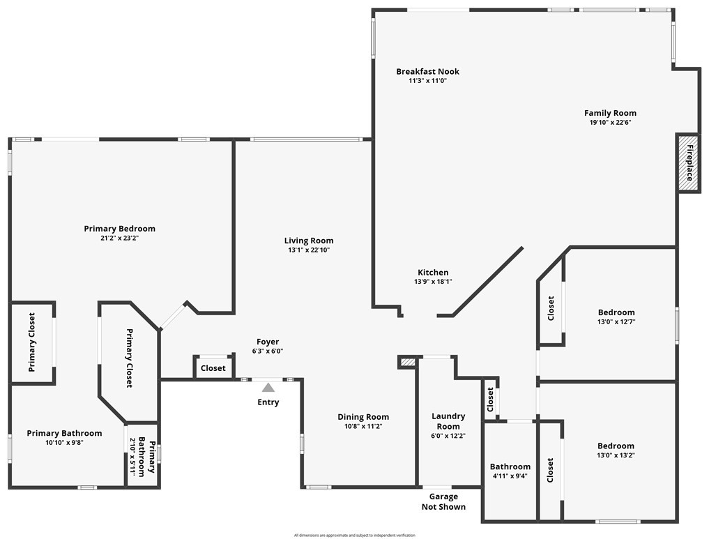 12949 Choco Road Apple Valley, CA 92308 - Photo 48 of 48 a picture of a wall with a white wall and white walls