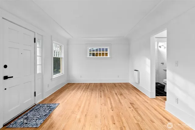 a view of empty room