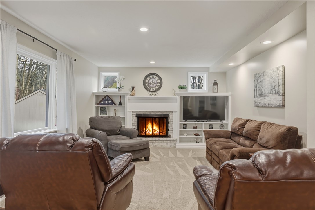 2304 Whiskey Creek Road Corning, NY 14830 - Photo 16 of 42 Family room view. Who wouldn't want to hang out h