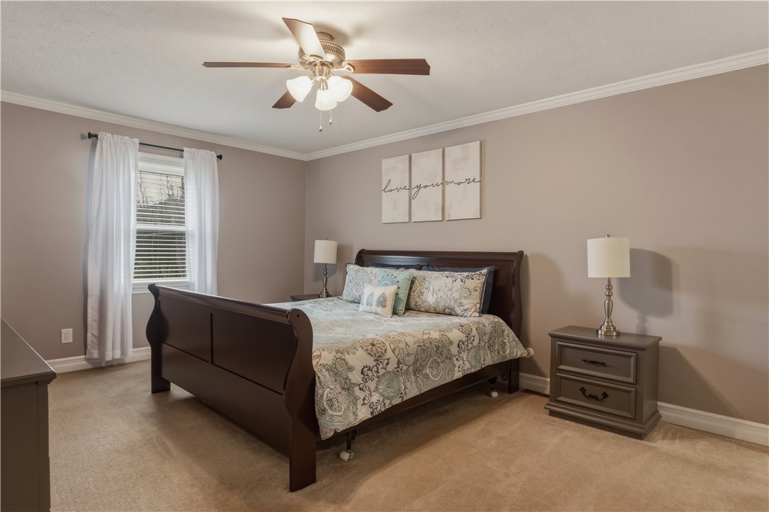 2304 Whiskey Creek Road Corning, NY 14830 - Photo 21 of 42 Owner's suite features room for the king-sized bed