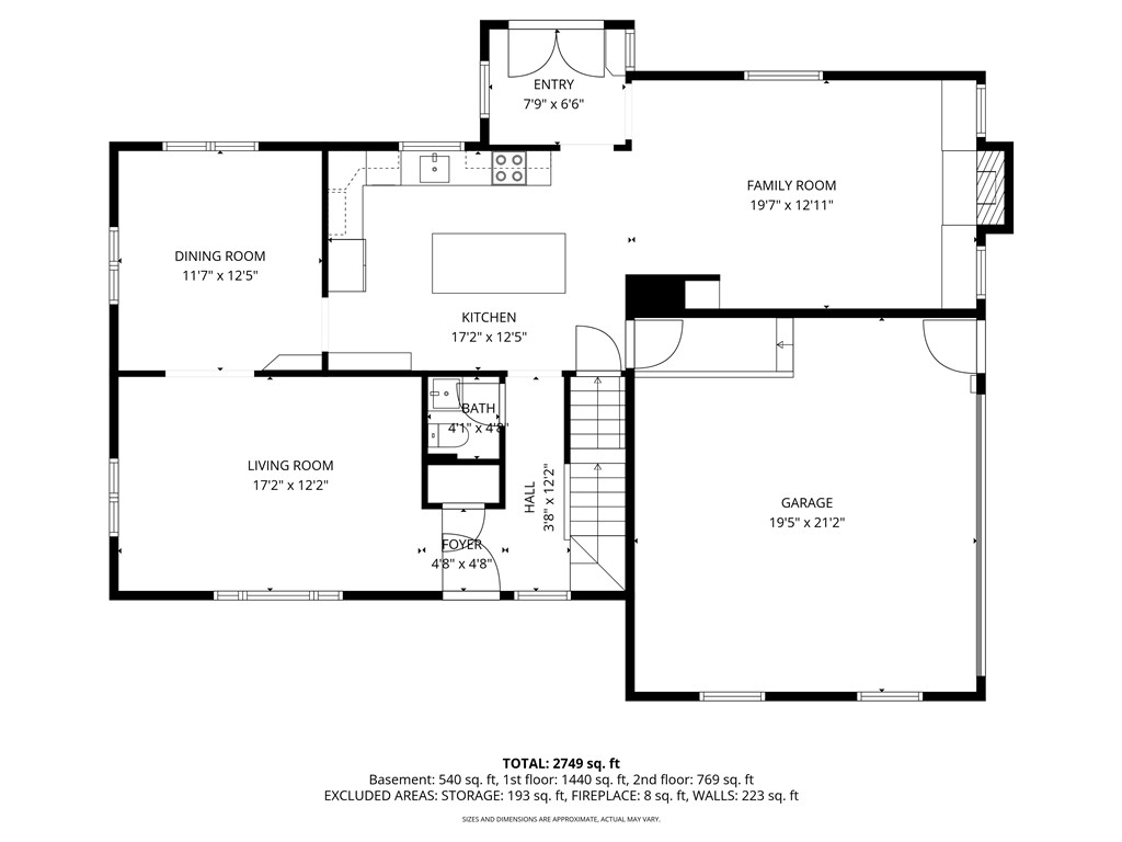 2304 Whiskey Creek Road Corning, NY 14830 - Photo 39 of 42 First Floor Layout
