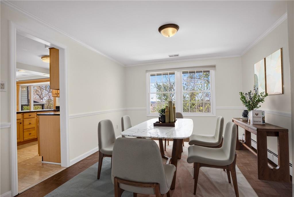 1768 Taper Drive Pittsburgh, PA 15241 - Photo 10 of 48 a view of a dining room with furniture window and outside view