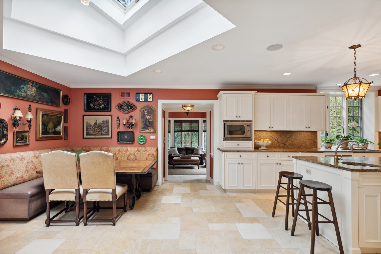 940 Private Road Winnetka, IL 60093 - Photo 30 of 68 a kitchen with furniture and large windows