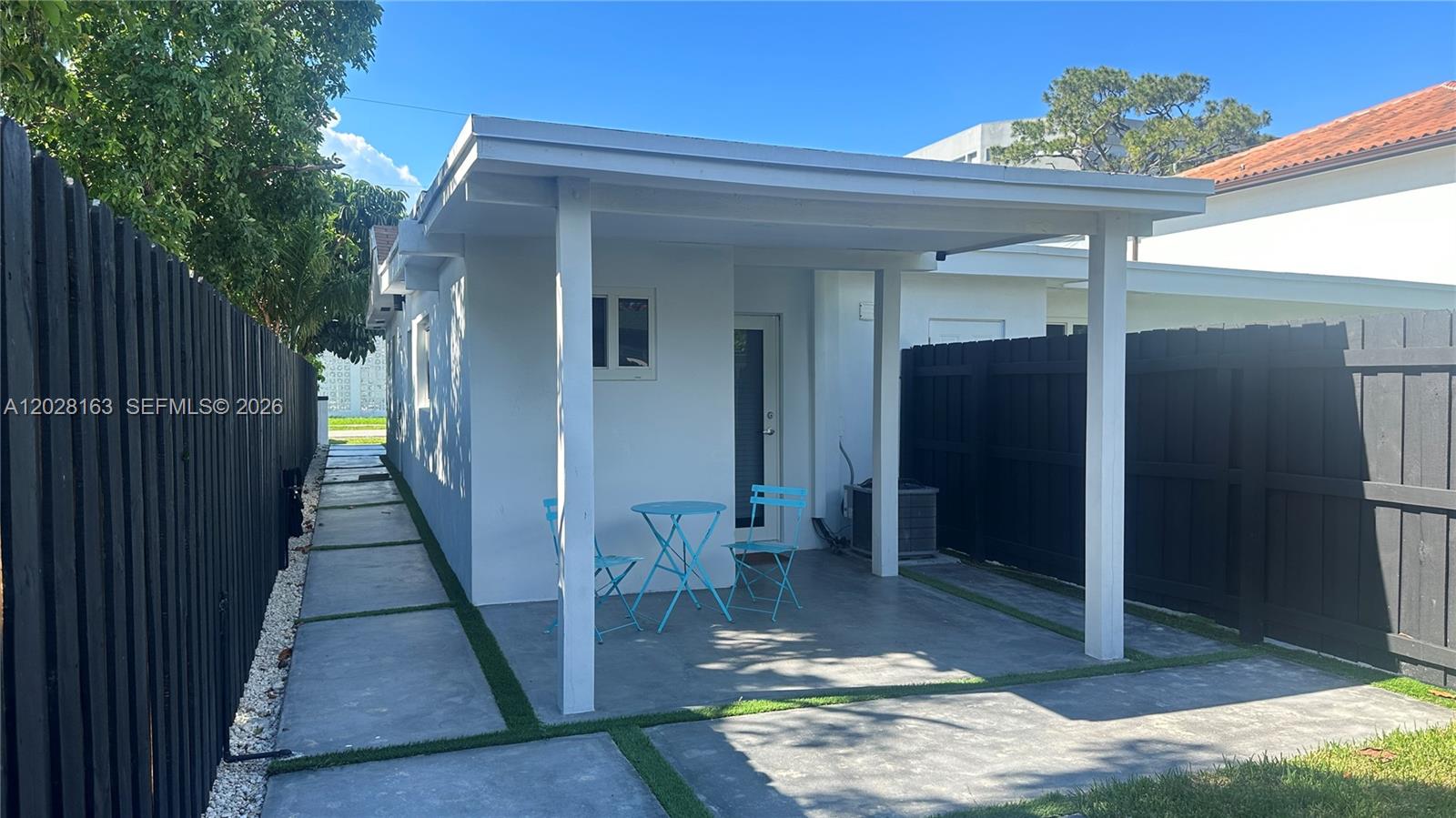 4290 Southwest 9th Street, Unit B Miami, FL 33134 - Photo 18 of 18 a view of a porch