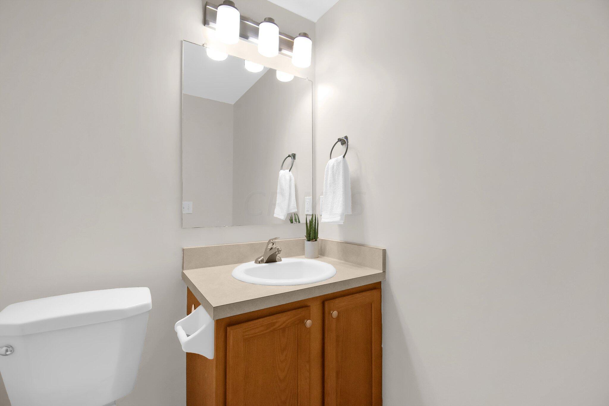 8269 Bruntsfield Road Columbus, OH 43235 - Photo 21 of 28 Finished Basement Half Bath