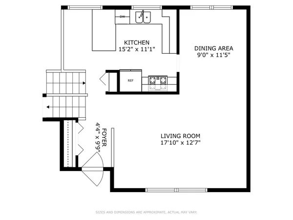 a picture of a bench in front of a wall