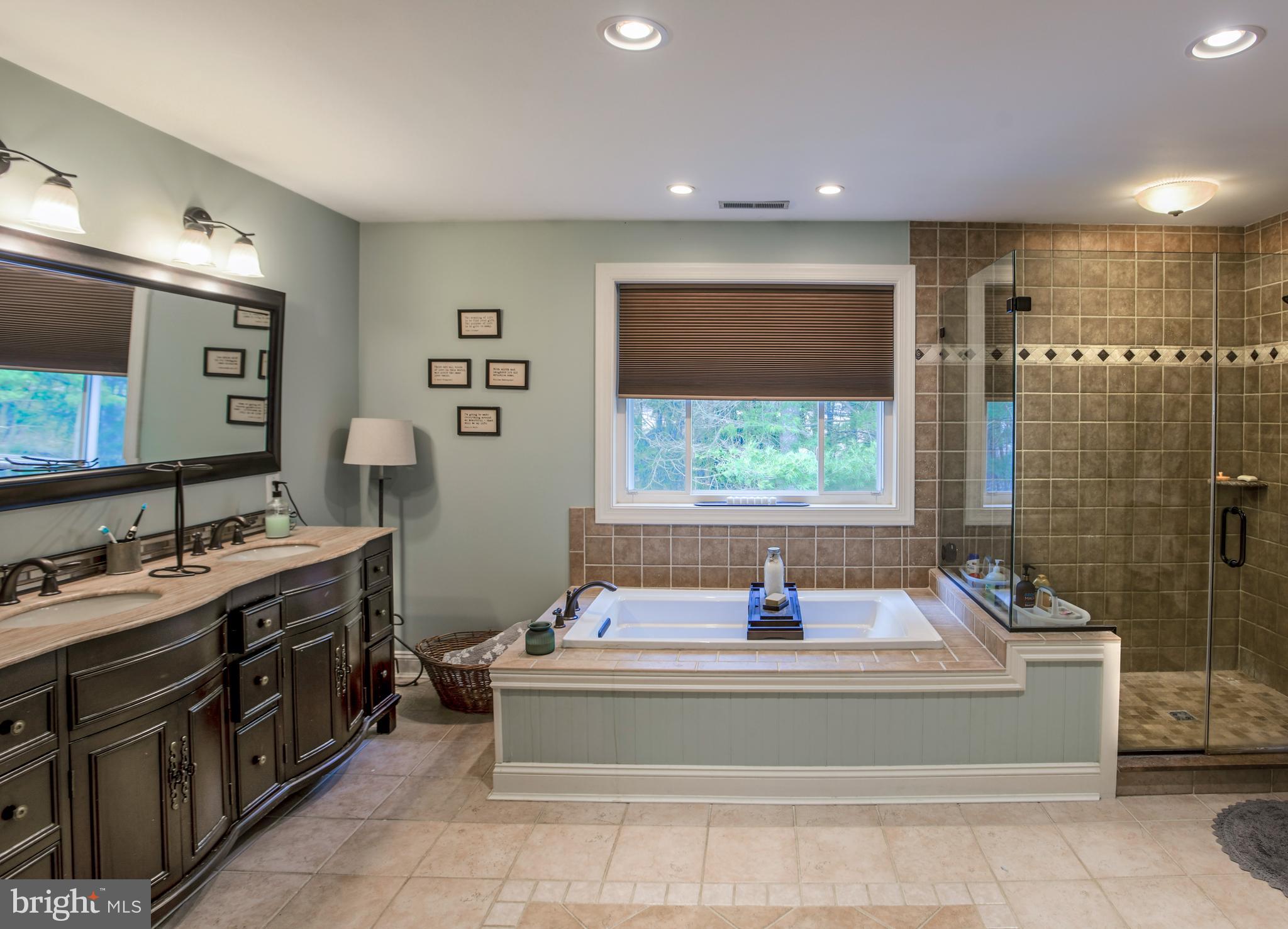 2574 Salem Bottom Road Westminster, MD 21157 - Photo 11 of 36 Master Bath with marble upgrades