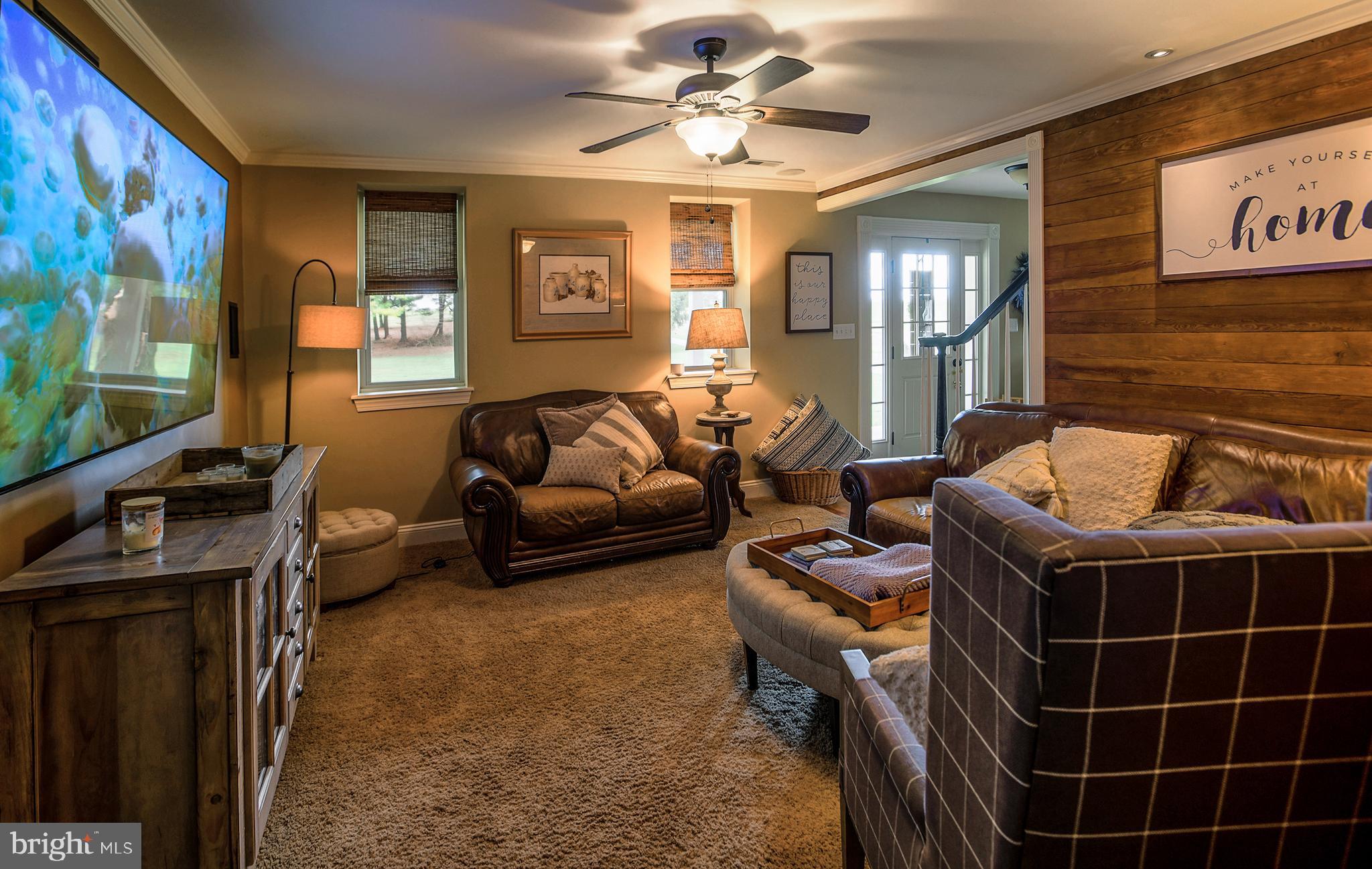 2574 Salem Bottom Road Westminster, MD 21157 - Photo 5 of 36 Living room with exposed brick