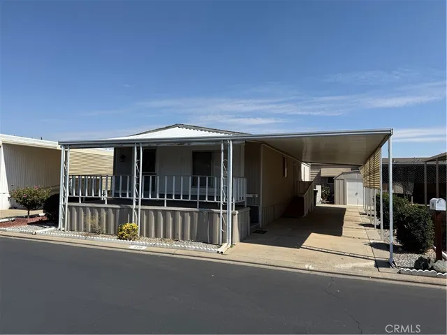 front view of a house with a porch