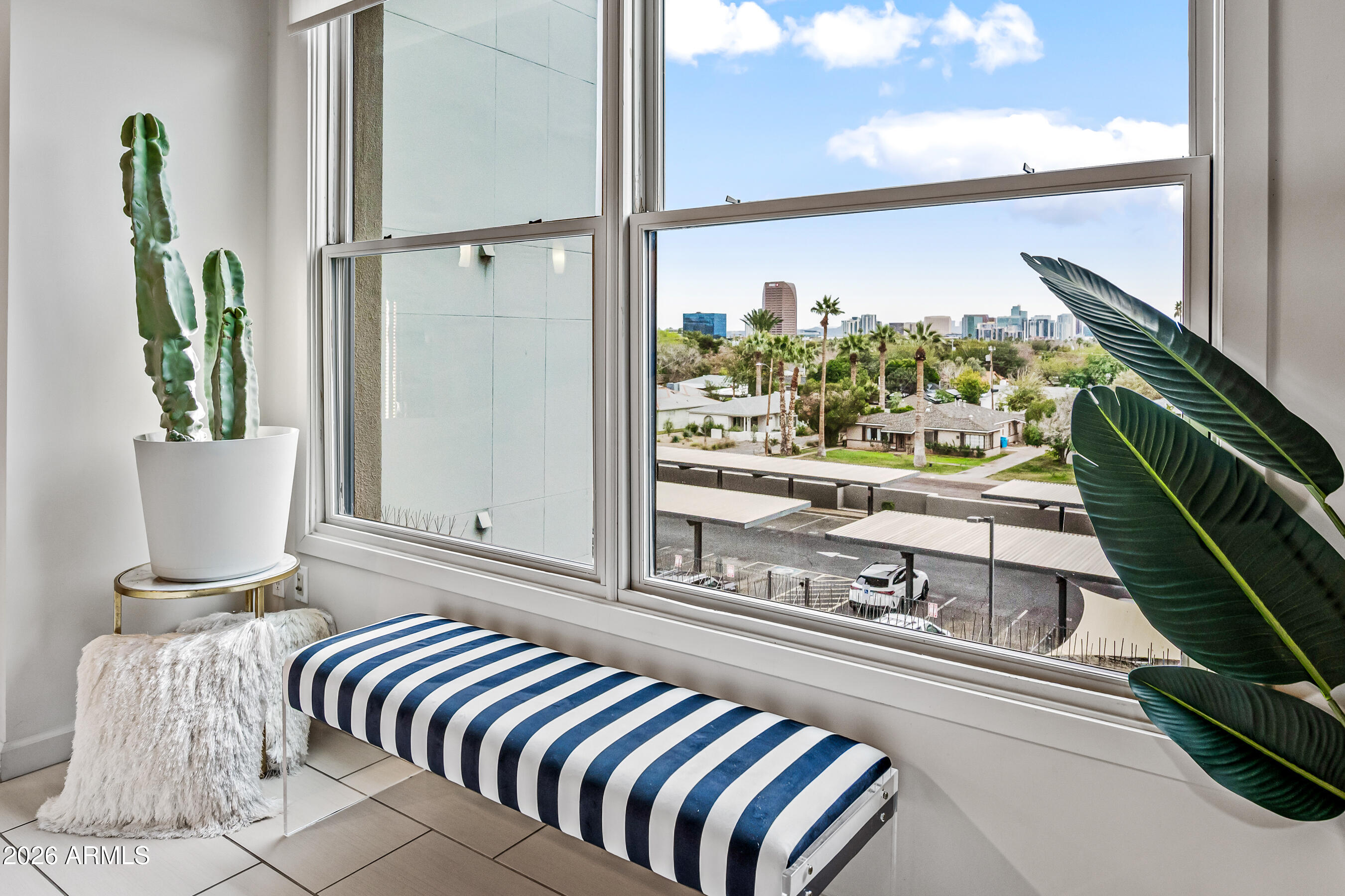 535 West Thomas Road, Unit 407 Phoenix, AZ 85013 - Photo 14 of 42 a view of balcony and living room