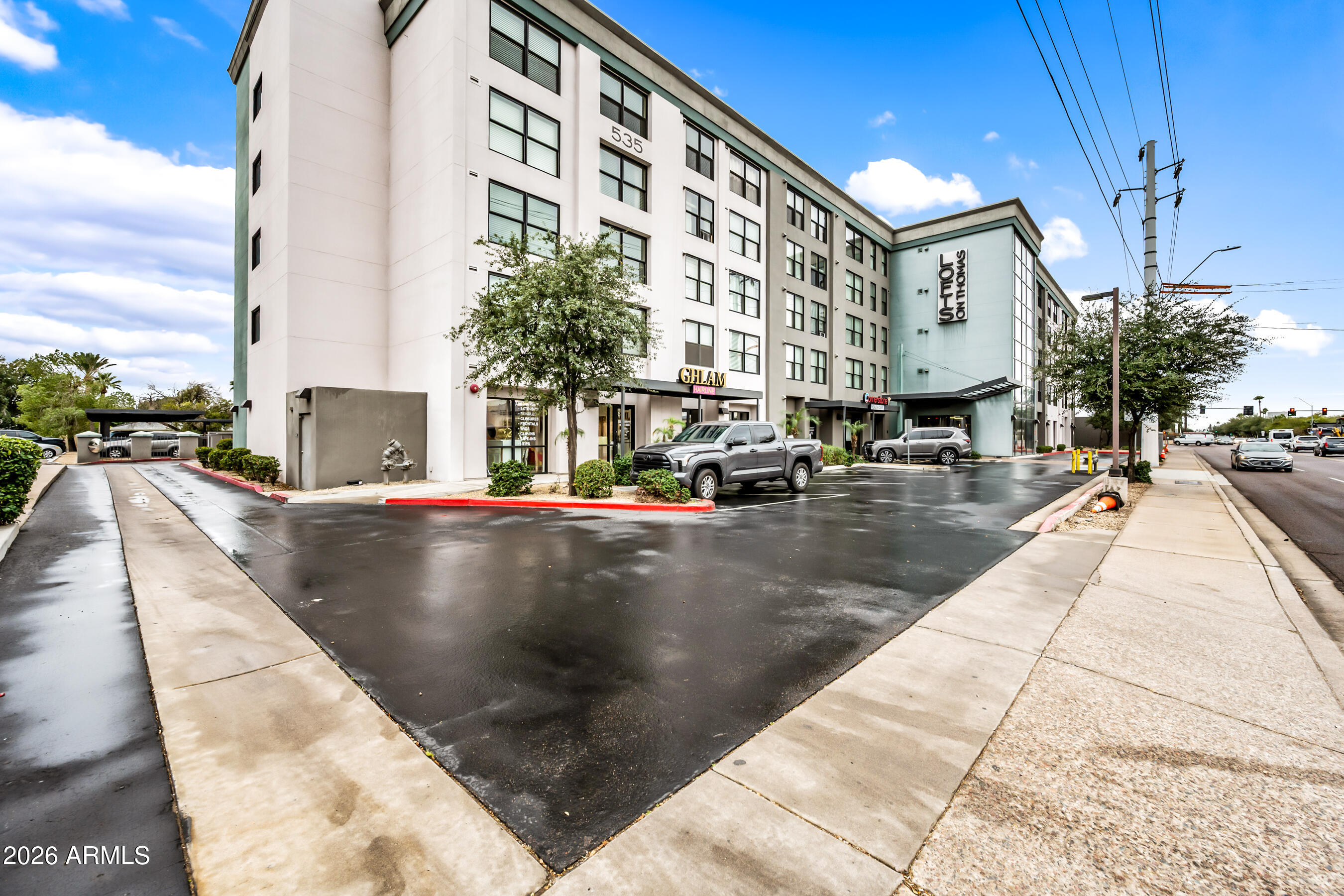 535 West Thomas Road, Unit 407 Phoenix, AZ 85013 - Photo 25 of 42 a view of swimming pool with outdoor seating