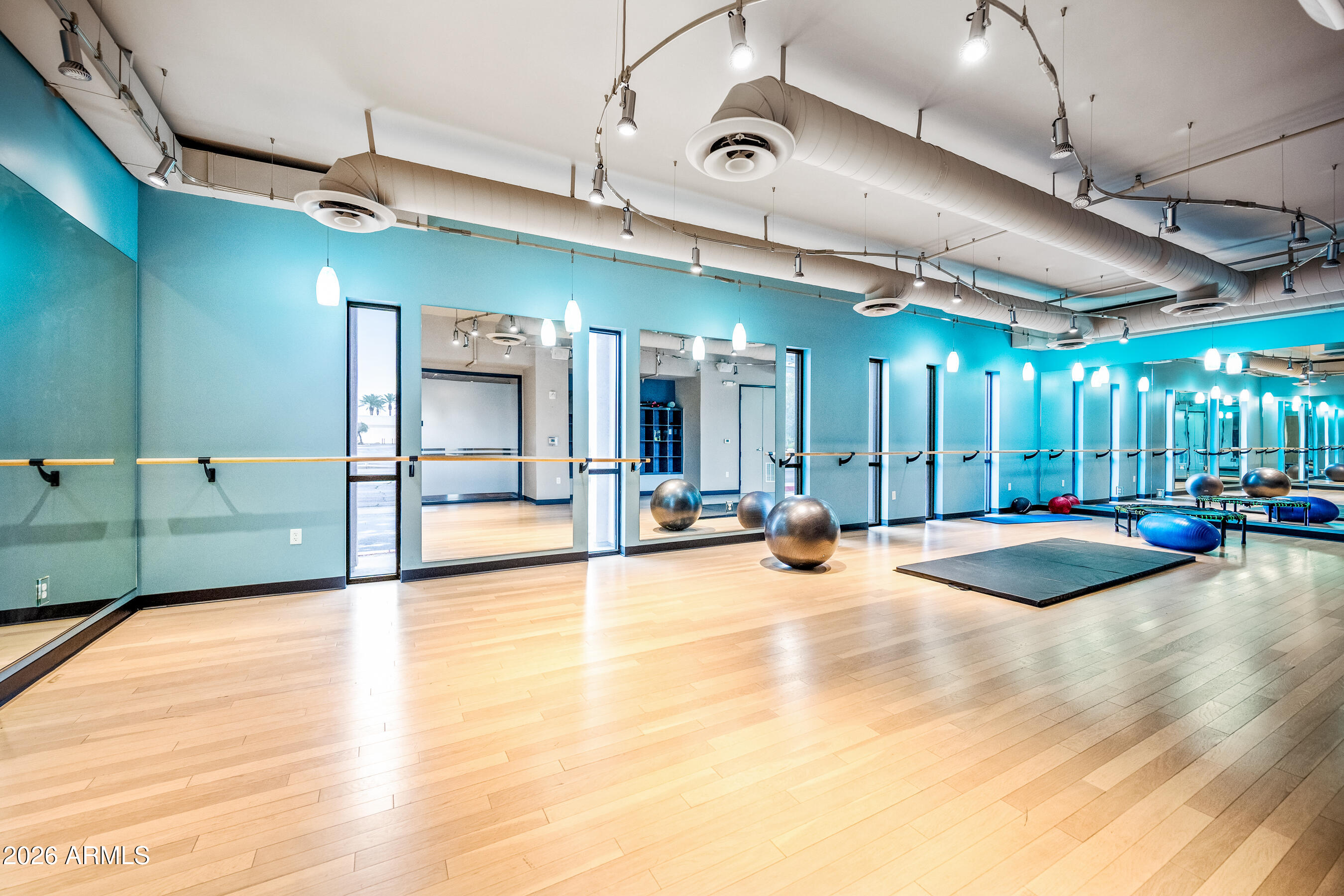 535 West Thomas Road, Unit 407 Phoenix, AZ 85013 - Photo 37 of 43 Amazing yoga/dance/exercise room