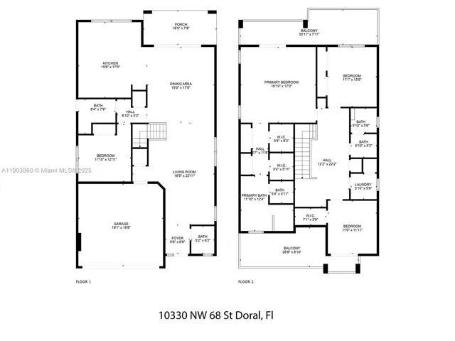 $6,500 | 10330 Northwest 68th Street, Doral, FL 33178