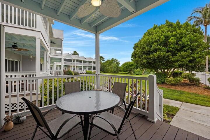 5092 Sunset Village Drive Duck Key, FL 33050 - Photo 23 of 48 a view of a balcony with furniture